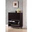 Baxton Studio Simms Dark Brown Modern Shoe Cabinet FP-2OUS-Cappucino