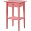 Glory Furniture Dalton Nightstand, Pink