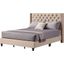 G1903 Beige Upholstered Bed (Full)