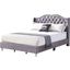 G1931 Gray Upholstered Bed (Full)