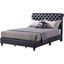 Glory Furniture Maxx G1936-FB-UP Tufted Upholstered Bed In Black