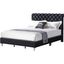 G1942 Black Upholstered Bed (Full)