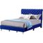 G1943 Cobalt Blue Upholstered Bed (Full)