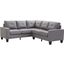 G461 Sectional (Gray)