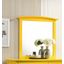 Glory Furniture Hammond Mirror, Yellow