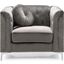 Glory Furniture Pompano Chair, Dark Gray