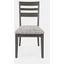 Altamonte Ladderback Chair Set of 2 Brushed Grey