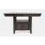 Jofran Furniture Manchester Grey High Low Rectangle Dining Table