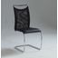 Nadine Side Chair (Black) (Set of 2)
