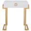 Abele Side Table In White