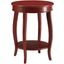 Aberta Red Side Table