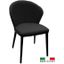 Achele Dining Chair In Black Set Of 2