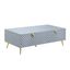 Gaines Coffee Table In Gray High Gloss