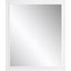 Acme Gaines Mirror In White High Gloss Finish