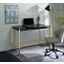 Acme Midriaks Writing Desk With Usb In Black And Gold Finish
