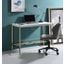 Acme Midriaks Writing Desk With Usb In White And Gold Finish