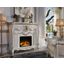 Acme Picardy Fireplace In Antique Pearl Finish