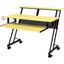 Acme Suitor Music Recording Studio Desk In Yellow And Black