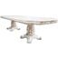 Acme Vendom Dining Table With Double Pedestal In Antique Pearl Finish DN01351