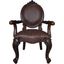 Acme Versailles Arm Chair Set Of 2 In Cherry Finish