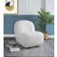 Acme Yedaid Accent Chair With Swivel In White Teddy Sherpa