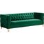 Agassiz Green Velvet Sofa