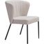 Aimee Dining Chair Set of 2 In Cream
