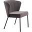 Aimee Dining Chair Set of 2 In Gray