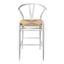 Albany Bar Height Stool In White
