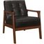 Alby Accent Chair In Brown