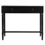 Aliyah 2Drw Console Table in Black