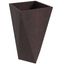 Aloe 24 Inch High Poly Stone Planter In Brown