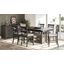 Altamonte Rectangular Adjustable Height Dining Room Set (Grey)