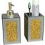Ambrose Exquisite 2 Piece Square Soap Dispenser And Toothbrush Holder BATHSETSQG1120
