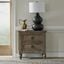 Americana Farmhouse 2 Drawer Night Stand With Charging Station