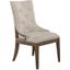 Americana Farmhouse Upholstered Shelter Side Chair