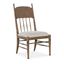 Americana Upholstered Seat Side Chair In Natural