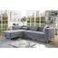 Amie Sectional In Gray