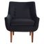 Amina Accent Chair in Black