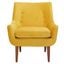 Amina Accent Chair in Gold