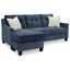 Amity Bay Sofa Chaise In Ink