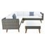 Analon Outdoor Sectional in Grey