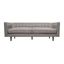 Annabelle 80 Inch Fabric Sofa In Gray