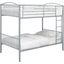 Anson Silver Twin Over Twin Bunk Bed
