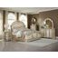 Antoinetta Champagne And Bronze Upholstered Panel Bedroom Set