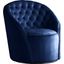 Arcanna Navy Velvet Chair