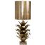 Arianna Silver Leaf Brutalist Palm Table Lamp