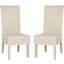 Arjun White Washed Wicker Dining Chair