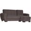 Armada Air Upholstered Convertible Chaise Lounge with Storage In Gray AIR-CL-119