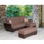 Armada Air Upholstered Ottoman with Storage In Brown AIR-O-114
